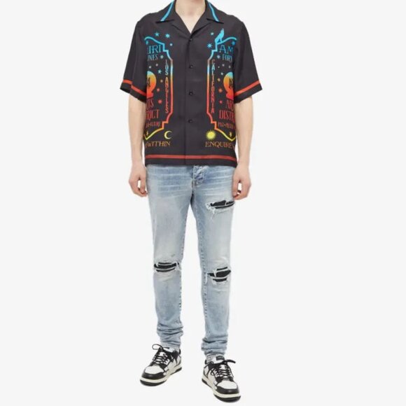 NWT AMIRI MX1 Jeans Stone Indigo Size 34 - Picture 1 of 12